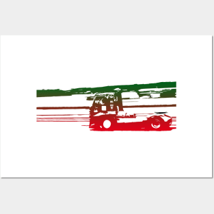 speed truck Posters and Art